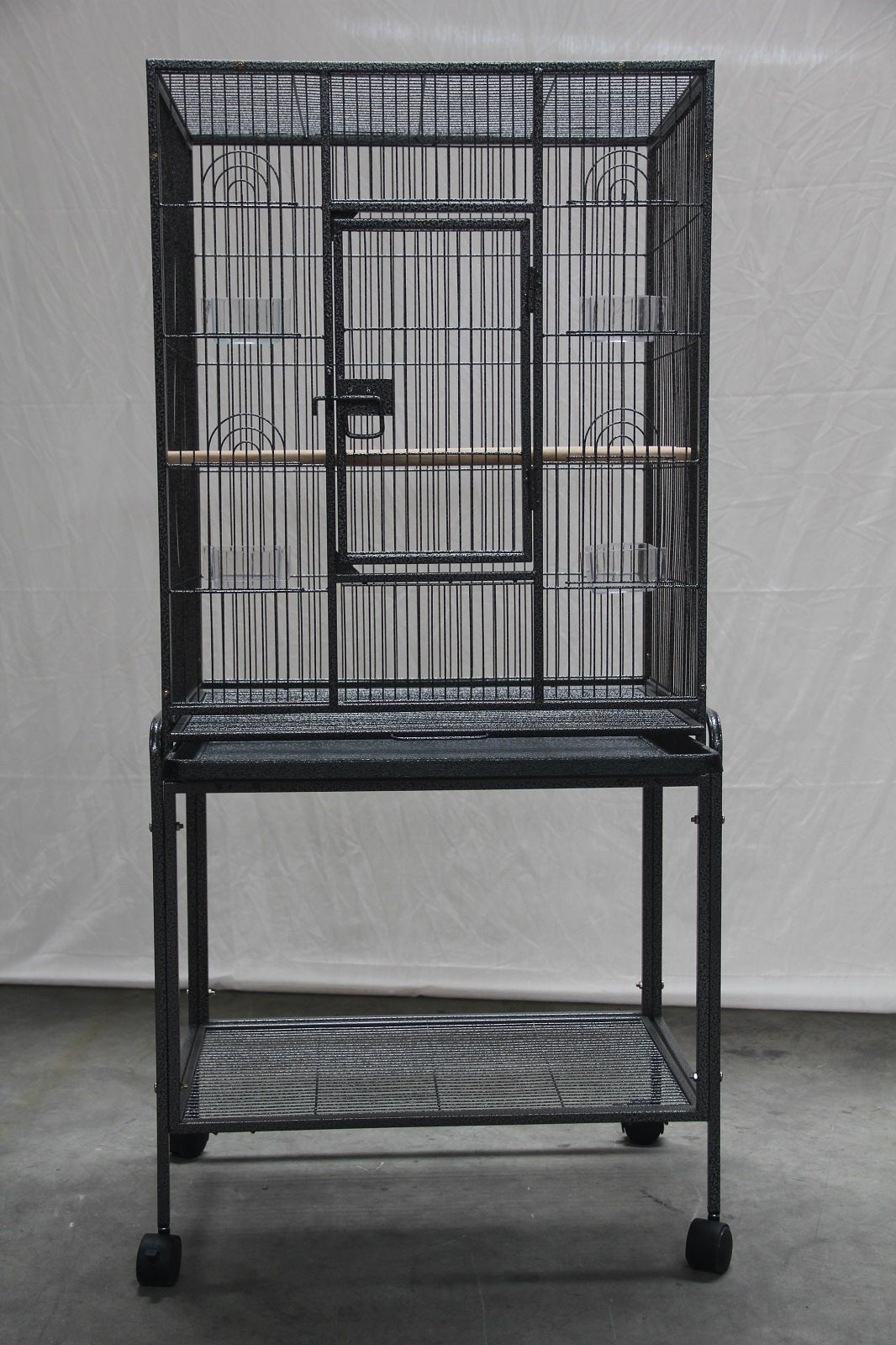 YES4PETS | 135cm Wrought Iron Bird Cage with Perches & Feeders | Cradle Coast Pet & Aquarium