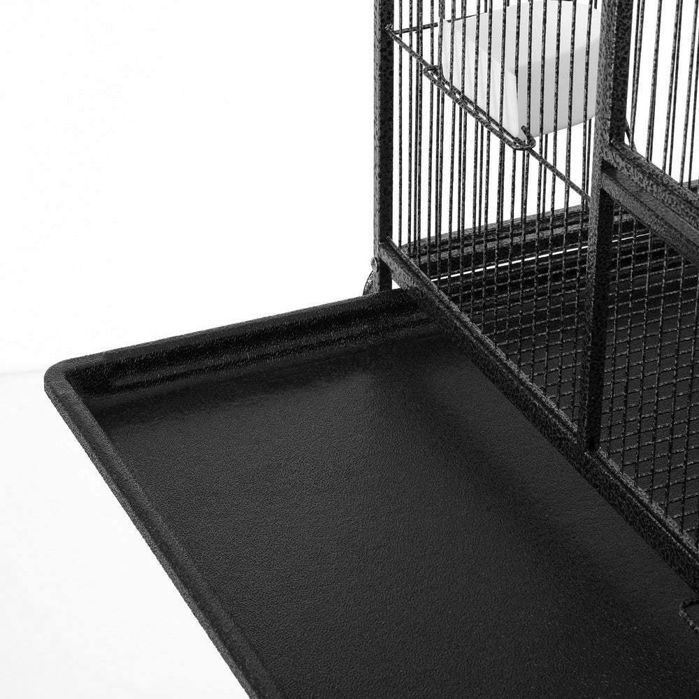 i.Pet | 160cm Bird Cage – Wrought Iron on Wheels | Cradle Coast Pet & Aquarium