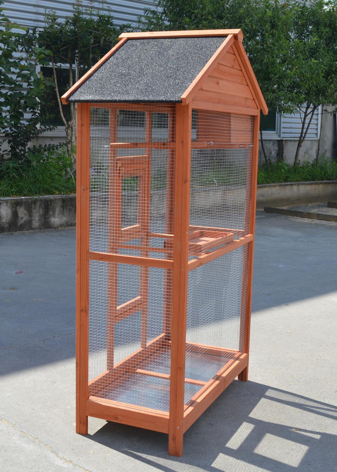 YES4PETS | 175cm Wooden Bird Aviary | Cradle Coast Pet & Aquarium