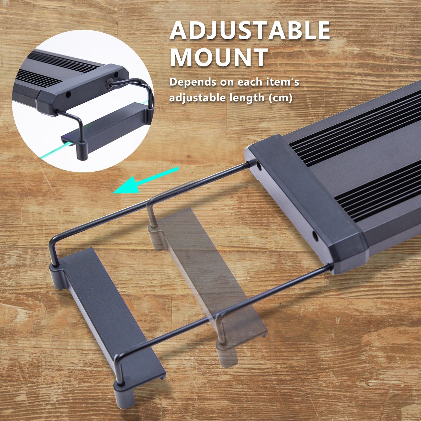 Dynamic Power | 27W Aquarium Blue White LED Light for Tank 95 - 115cm | Cradle Coast Pet & Aquarium