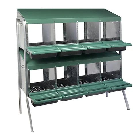 Bainbridge|8 Hole Battery Nest Box with Legs - Double Row|Cradle Coast Pet & Aquarium