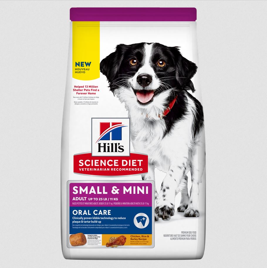 Hills Science Diet|Adult Oral Care Small and Mini Dry Dog Food|Cradle Coast Pet & Aquarium