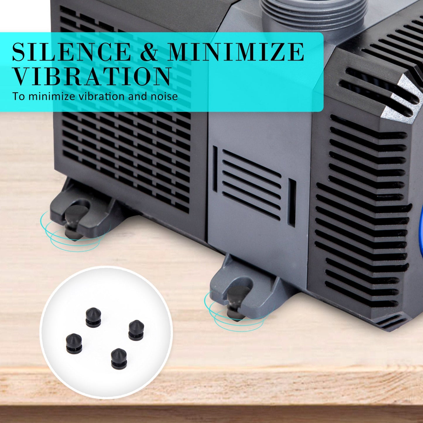 Dynamic Power | Aquarium Submersible Pond Water Pump 16000L/H | Cradle Coast Pet & Aquarium