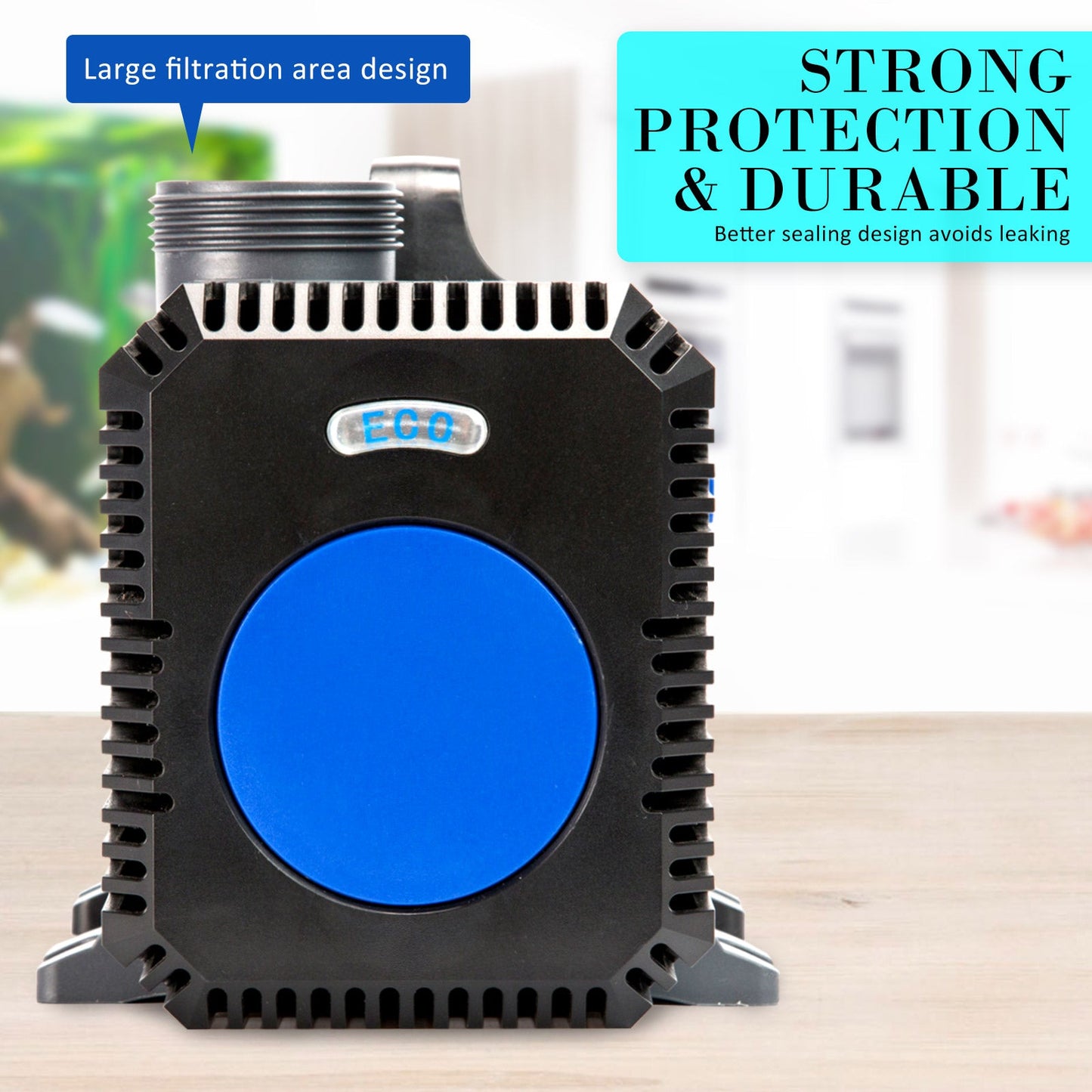 Dynamic Power | Aquarium Submersible Pond Water Pump 16000L/H | Cradle Coast Pet & Aquarium