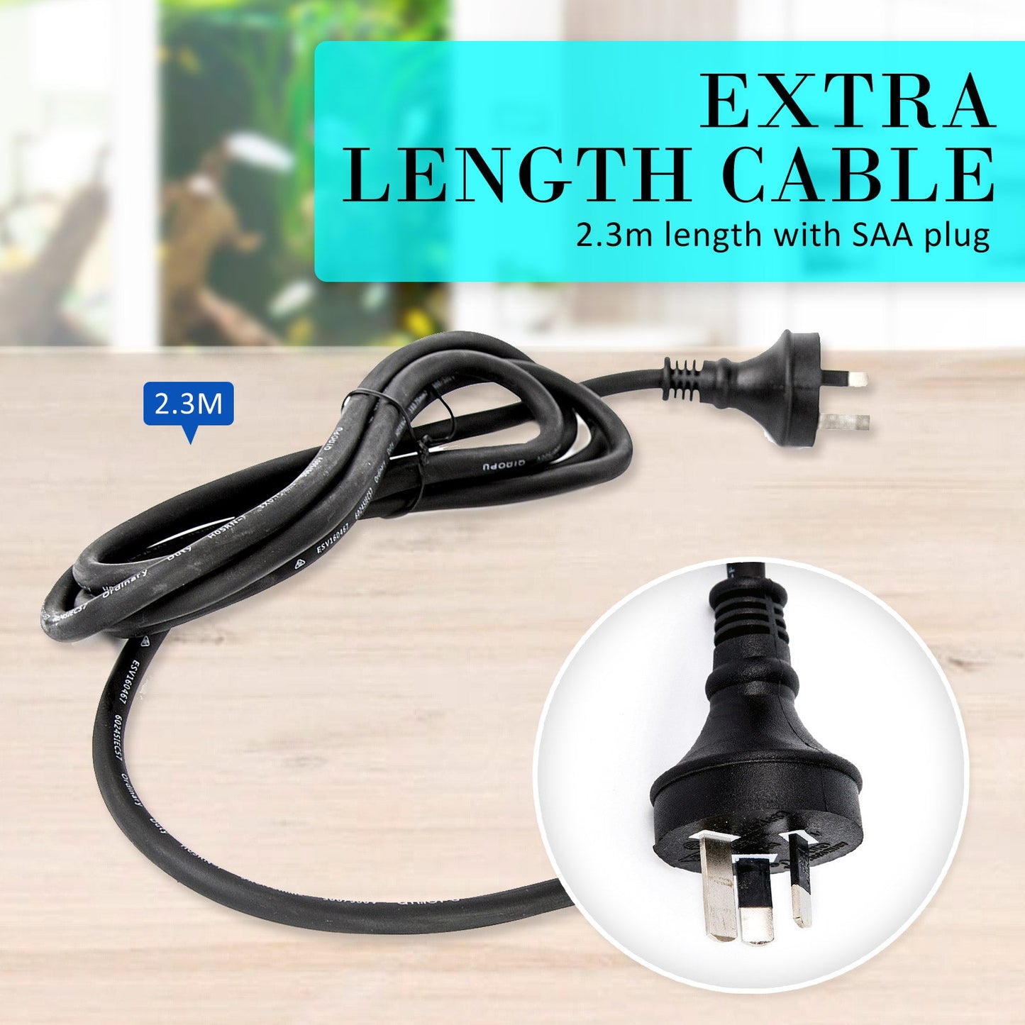 Dynamic Power | Aquarium Submersible Pond Water Pump 3000L/H 55W 3m | Cradle Coast Pet & Aquarium