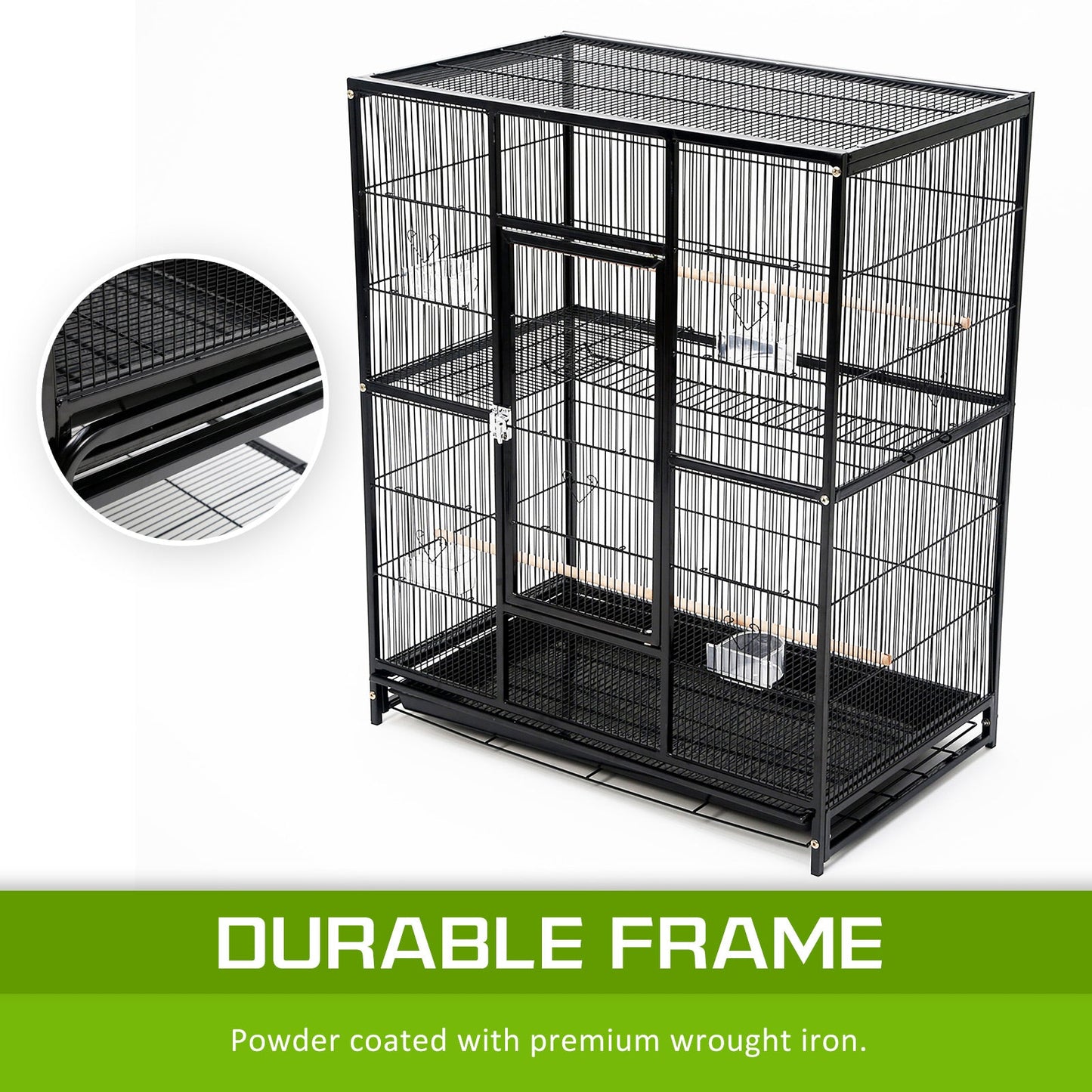 i.Pet | Bird Cage Parrot Aviary Melody 137cm | Cradle Coast Pet & Aquarium