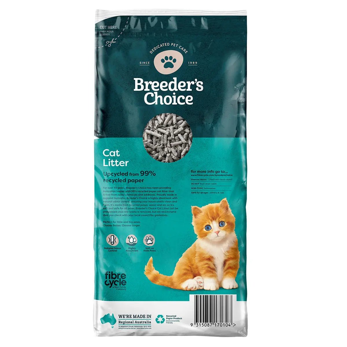 Breeders Choice|Breeders Choice Cat Litter|Cradle Coast Pet & Aquarium