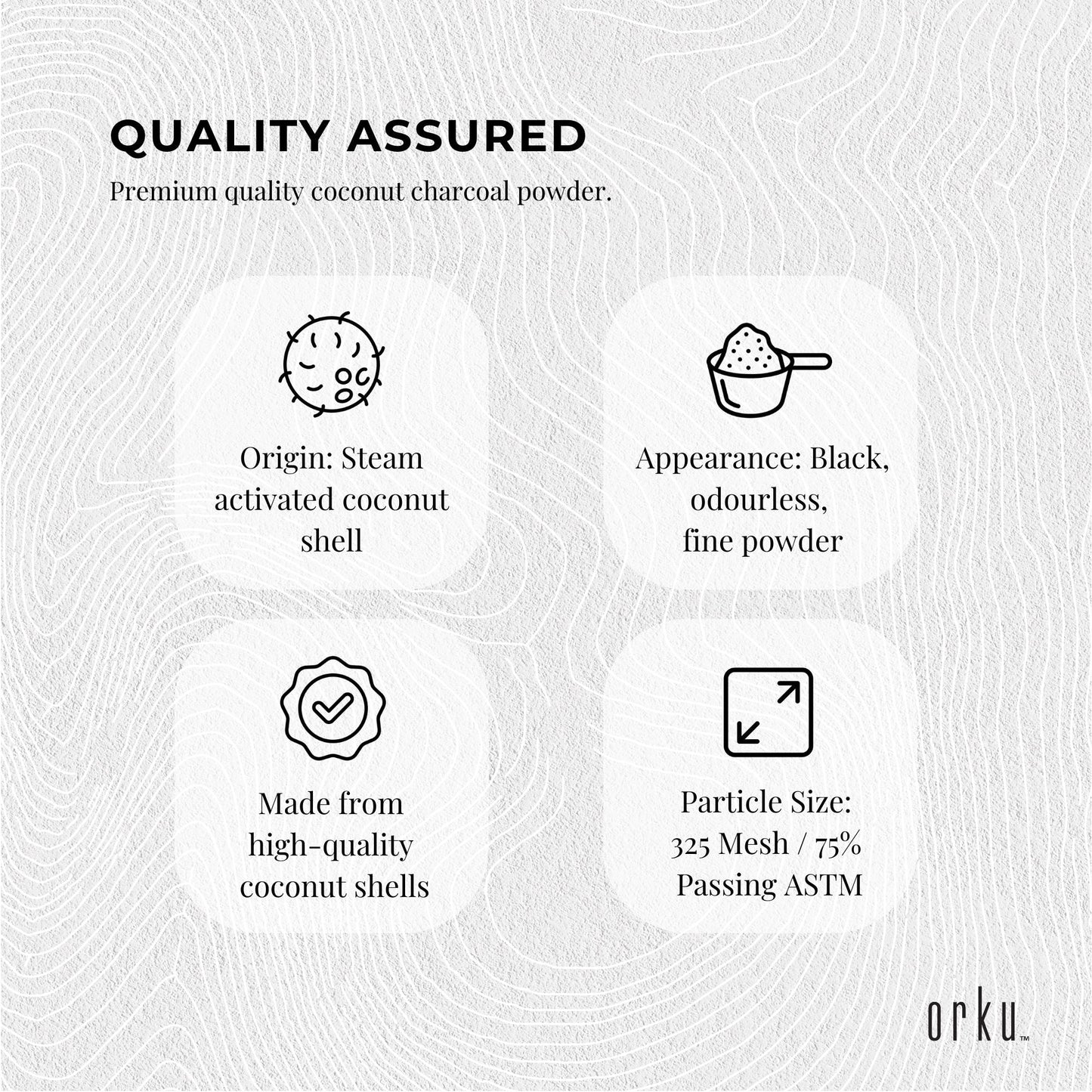ORKU | Bulk 10Kg Granular Activated Carbon | Cradle Coast Pet & Aquarium