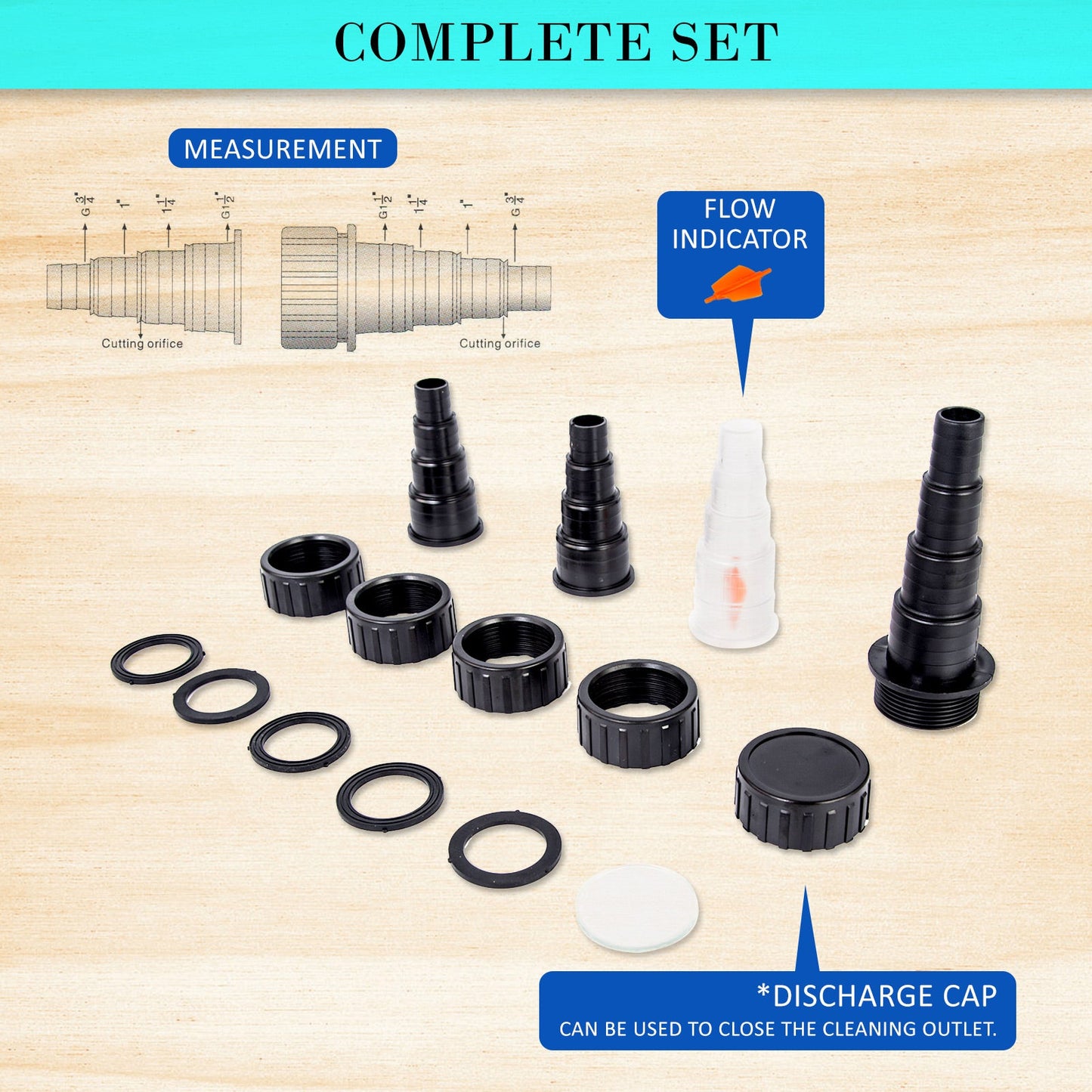 Dynamic Power | Combo Aquarium Garden Filter 10000L/H + Submersible Water Pump 16000L/H | Cradle Coast Pet & Aquarium