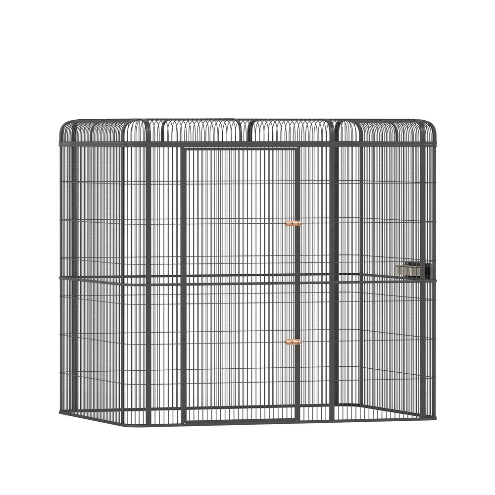 Cradle Coast Pet & Aquarium | i.Pet Bird Cage Large Walk - in Aviary Budgie Perch Cage Parrot Pet Huge 203cm | Cradle Coast Pet & Aquarium