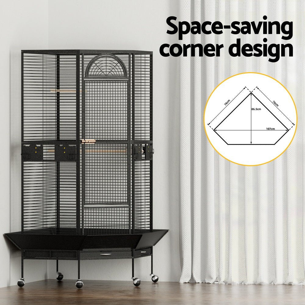 i.Pet | i.Pet Corner Bird Cage – 161cm | Cradle Coast Pet & Aquarium