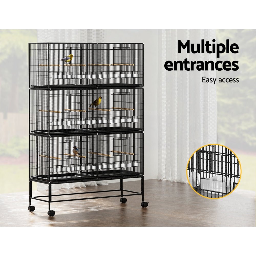 i.Pet | i.Pet Expandable 6 - Cage Bird Aviary with Stand – 175cm | Cradle Coast Pet & Aquarium