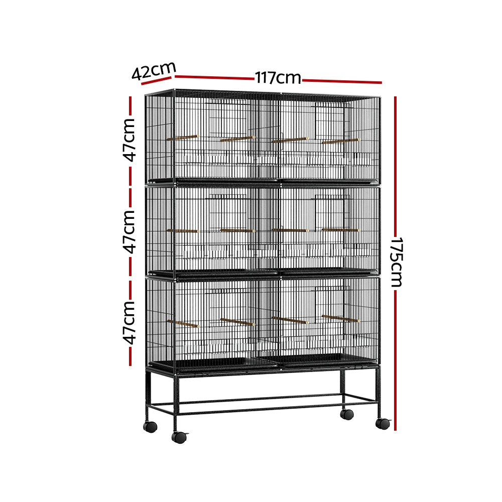 i.Pet | i.Pet Expandable 6 - Cage Bird Aviary with Stand – 175cm | Cradle Coast Pet & Aquarium