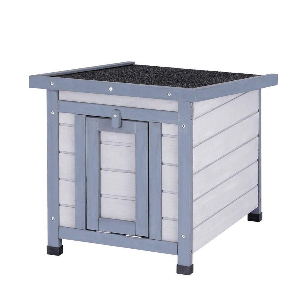 Cradle Coast Pet & Aquarium | i.Pet Outdoor Cat House Rabbit Hutch Wooden Shelter Condo Small Enclosure Indoor Cat House Outdoor | Cradle Coast Pet & Aquarium