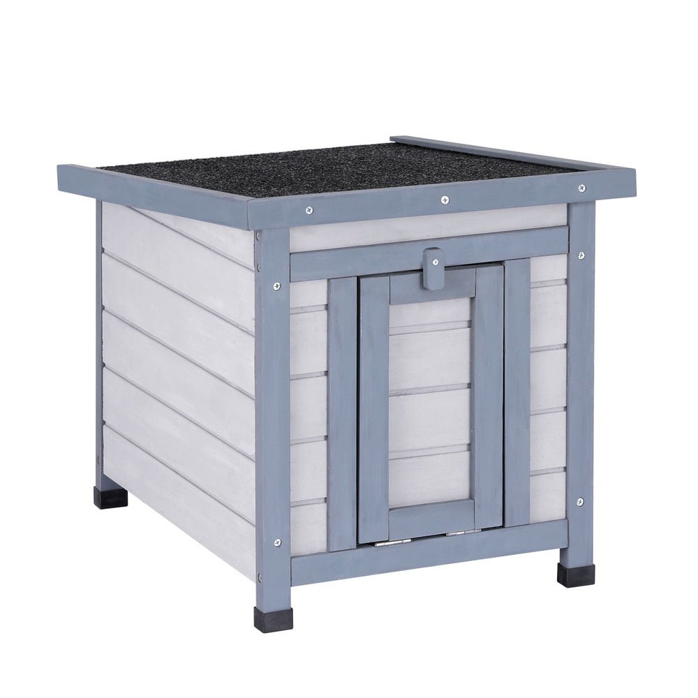 Cradle Coast Pet & Aquarium | i.Pet Outdoor Cat House Rabbit Hutch Wooden Shelter Condo Small Enclosure Indoor Cat House Outdoor | Cradle Coast Pet & Aquarium