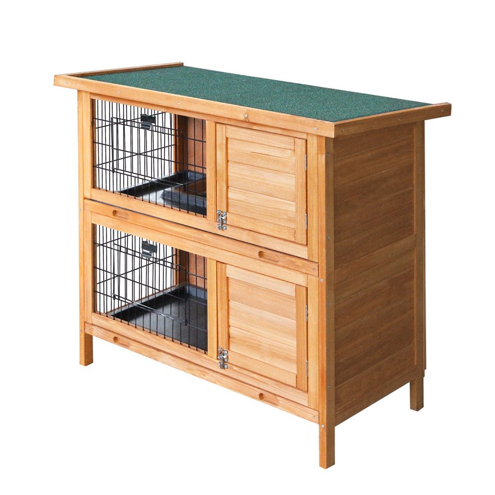 Cradle Coast Pet & Aquarium | i.Pet Rabbit Hutch Chicken Coop 91.5cm x 45cm x 82cm Chicken Coop Large Wooden House Run Cage | Cradle Coast Pet & Aquarium