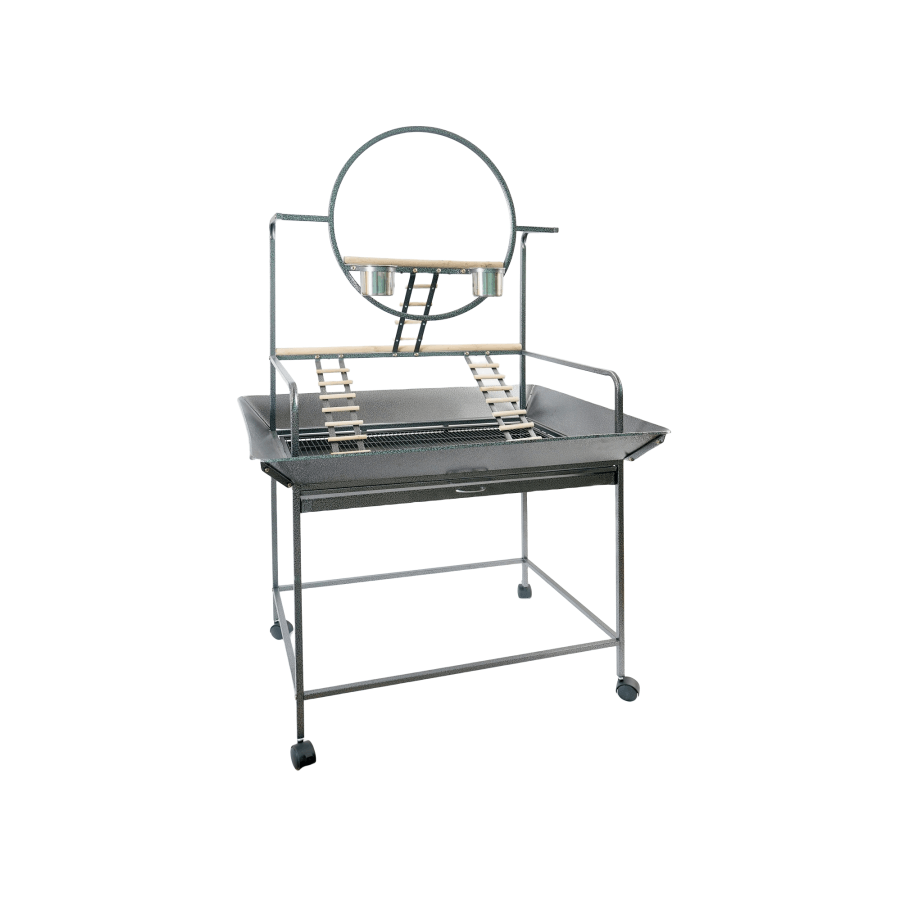 YES4PETS | Large Parrot Stand With Ladders On Wheels | Cradle Coast Pet & Aquarium