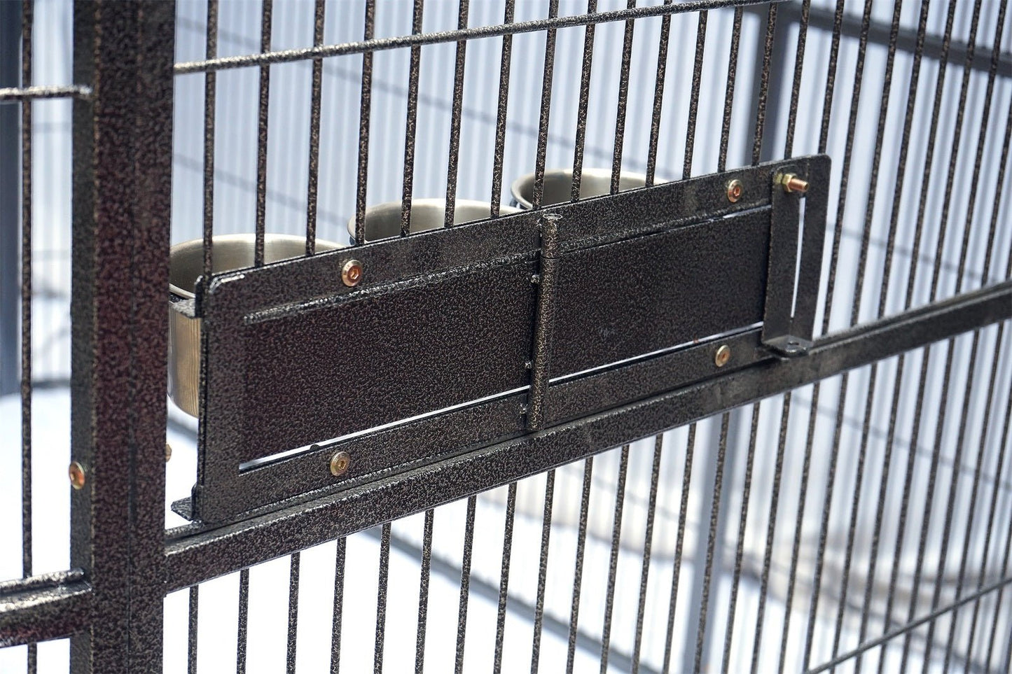 YES4PETS | Large Wrought Iron Bird Cage with Cover – 219cm | Cradle Coast Pet & Aquarium