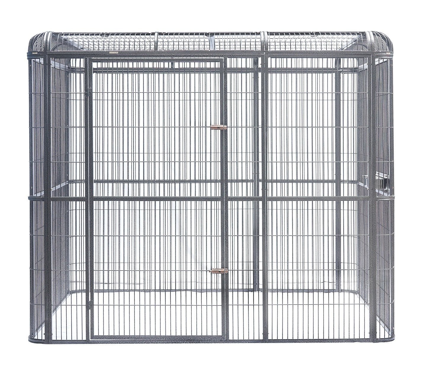 YES4PETS | Large Wrought Iron Bird Cage with Cover – 219cm | Cradle Coast Pet & Aquarium