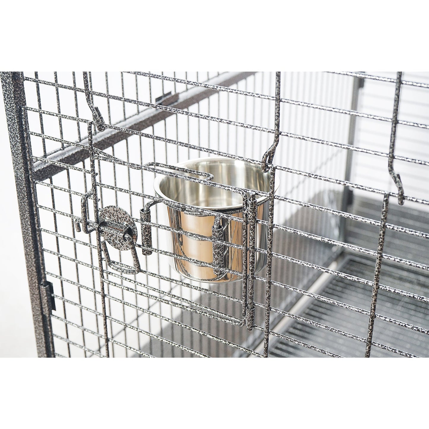YES4PETS | Open Top Wrought Iron Bird Cage – 183cm | Cradle Coast Pet & Aquarium