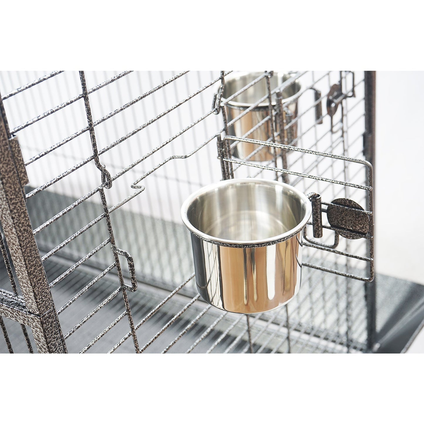 YES4PETS | Open Top Wrought Iron Bird Cage – 183cm | Cradle Coast Pet & Aquarium