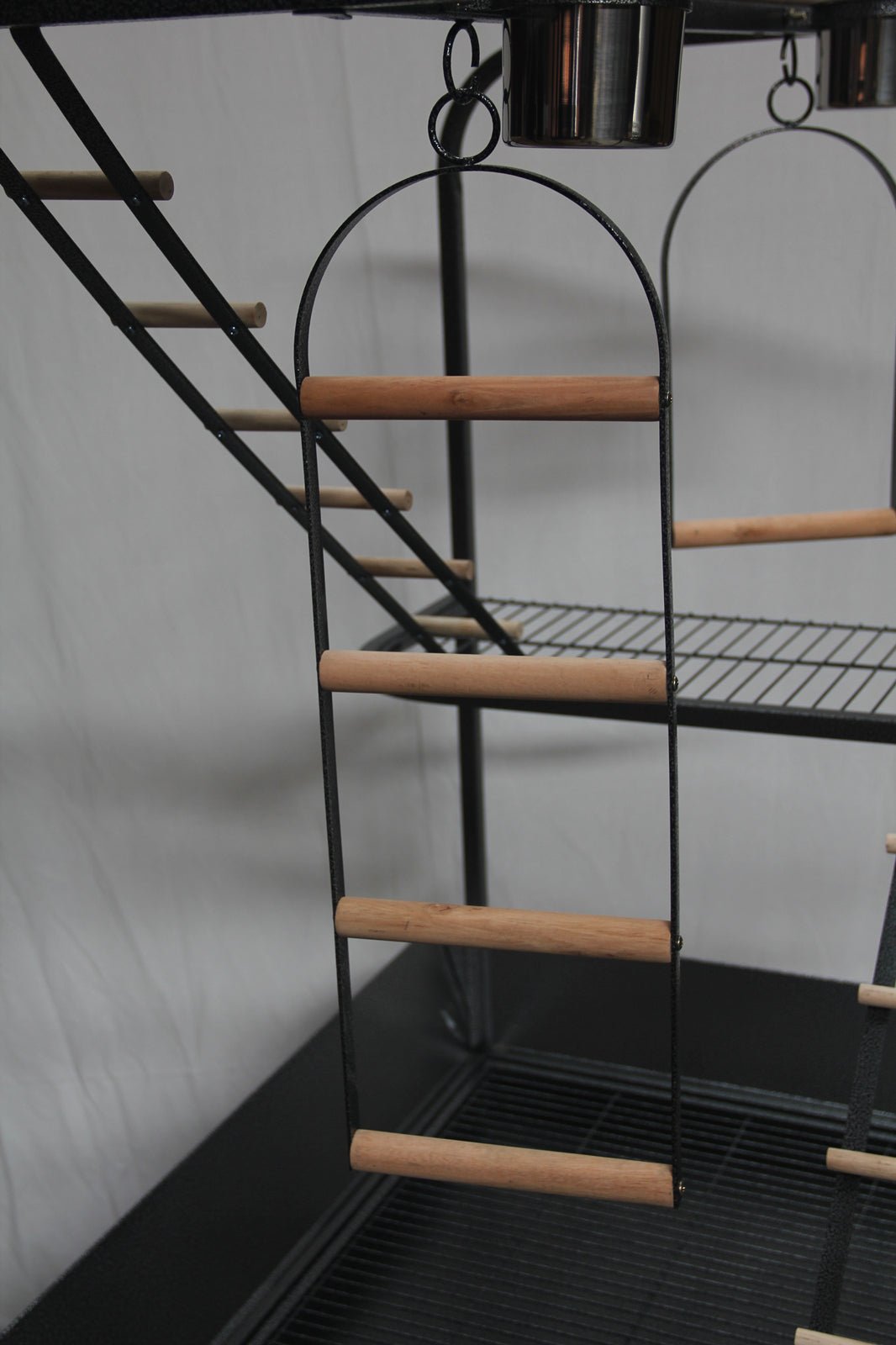 YES4PETS | Parrot Play Stand With Swing Ladders On Wheels | Cradle Coast Pet & Aquarium