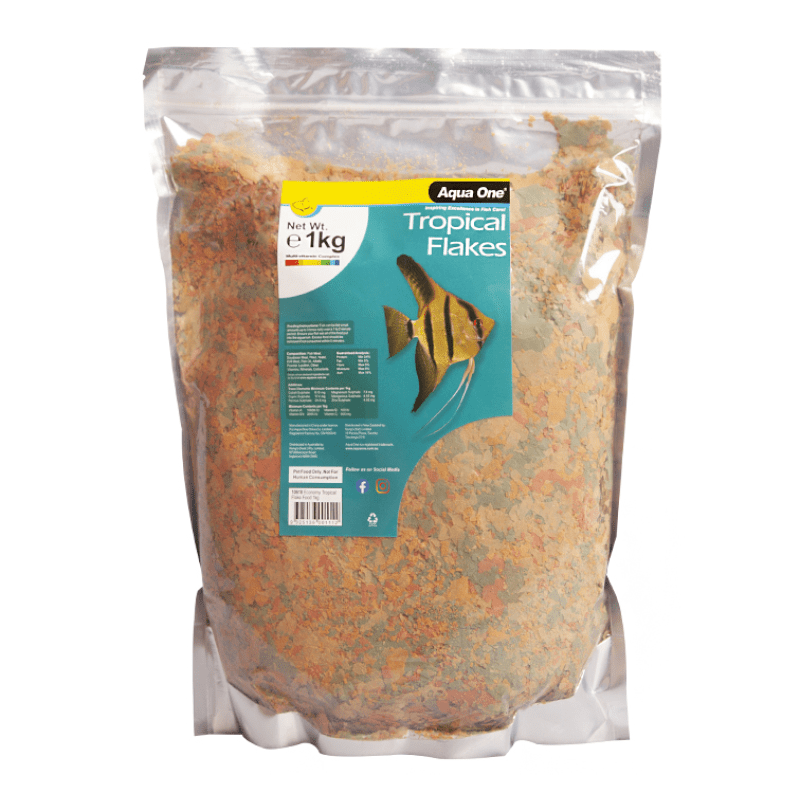Aqua One|Tropical Flake Food|Cradle Coast Pet & Aquarium
