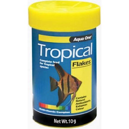 Aqua One|Tropical Flake Food|Cradle Coast Pet & Aquarium