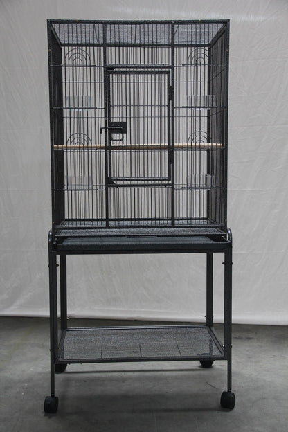 YES4PETS | 135cm Wrought Iron Bird Cage with Perches & Feeders | Cradle Coast Pet & Aquarium