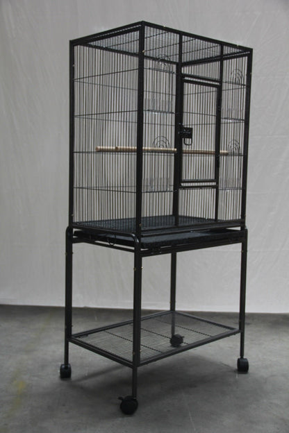 YES4PETS | 135cm Wrought Iron Bird Cage with Perches & Feeders | Cradle Coast Pet & Aquarium