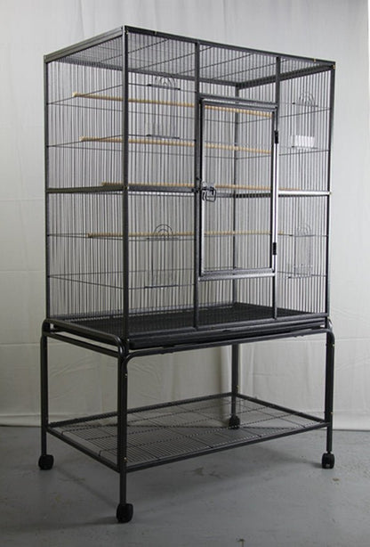 YES4PETS | 140 cm Bird Cage With Stand on Wheels | Cradle Coast Pet & Aquarium