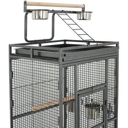 DSZ | 154cm Pet Bird cage Large Play Top Parrot Cockatiel Cockatoo Parakeet Finch Pet | Cradle Coast Pet & Aquarium