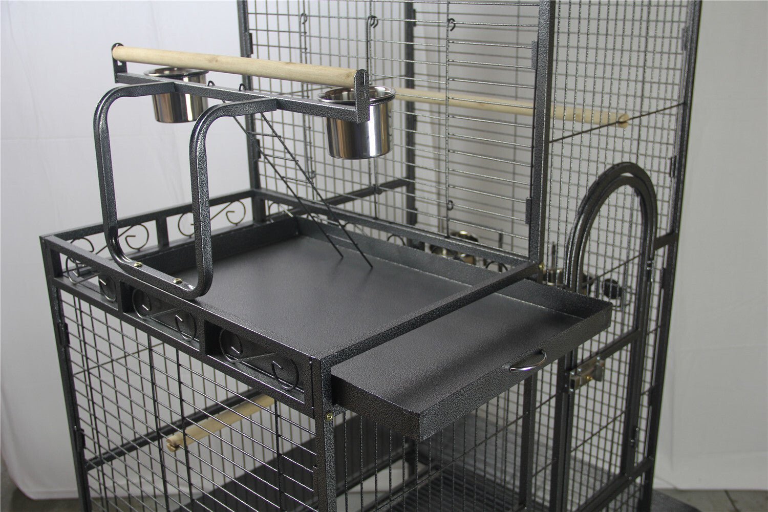 YES4PETS | 160cm XL Bird Aviary with Perch on Castor Wheels | Cradle Coast Pet & Aquarium