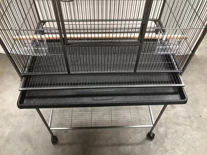 YES4PETS | 161 cm Bird Cage on Castor Wheels | Cradle Coast Pet & Aquarium