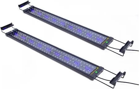 Dynamic Power | 18W Set 2 Aquarium Blue White LED Light for Tank 75 - 95cm | Cradle Coast Pet & Aquarium