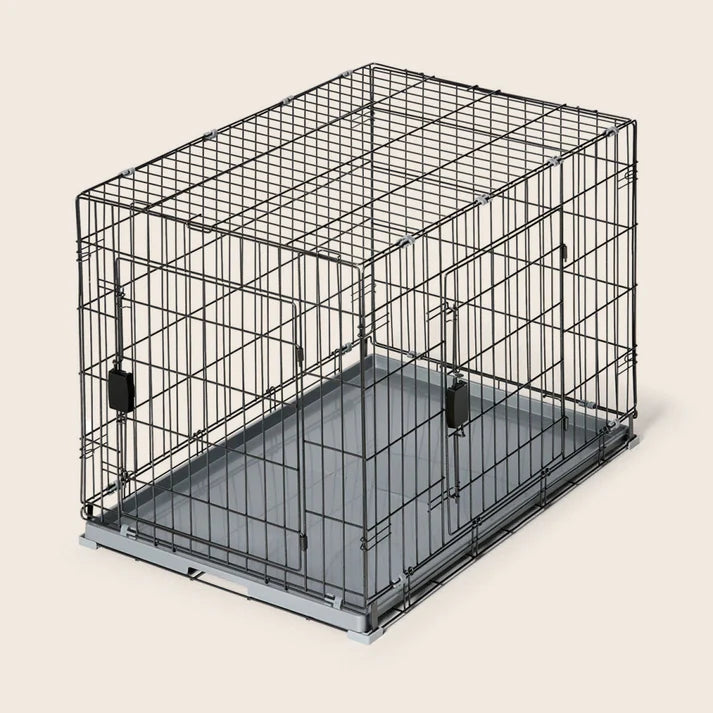 snooza - 2 in 1 convertible training crate - cradle coast pet & aquarium