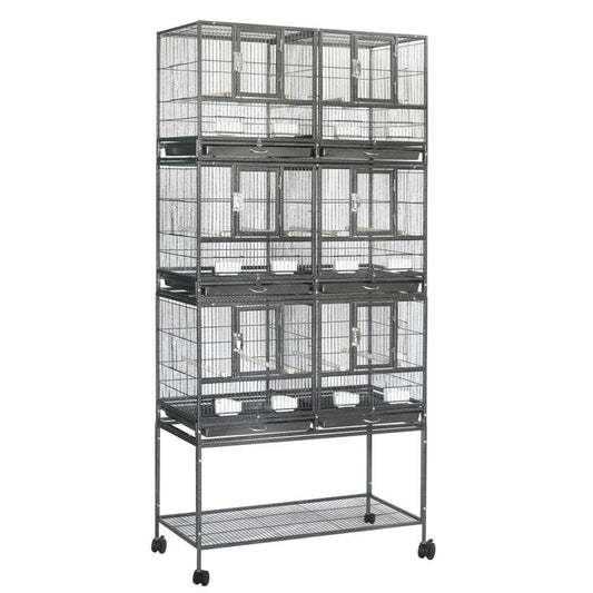 YES4PETS|208cm XXL Stackers Breeding Bird Budgies Aviary Cage|Cradle Coast Pet & Aquarium