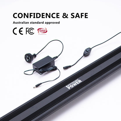 Dynamic Power | 27W Aquarium Blue White LED Light for Tank 95 - 115cm | Cradle Coast Pet & Aquarium
