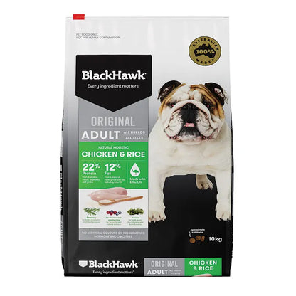 Black Hawk Adult Chicken & Rice Dry Dog Food