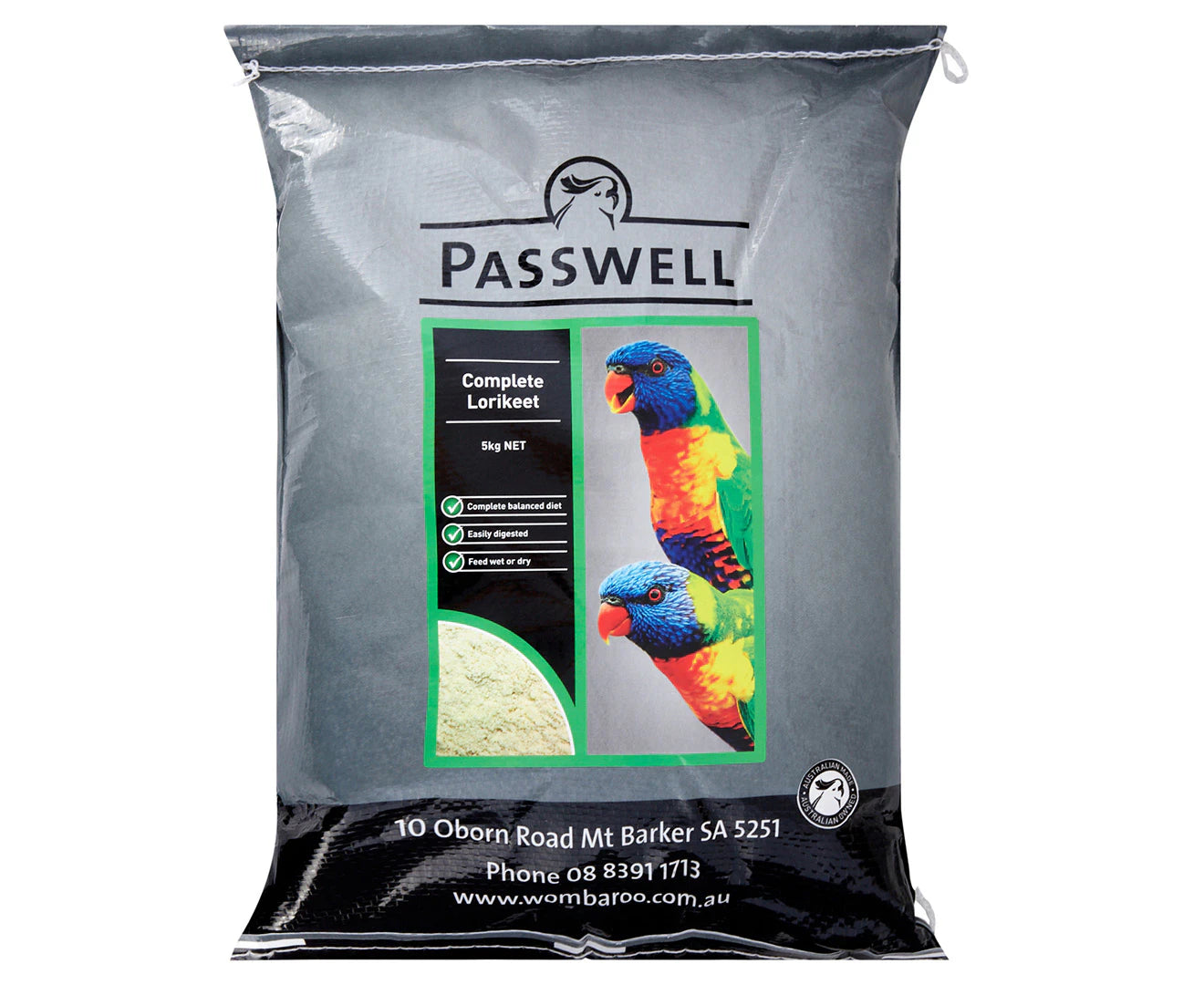 passwell complete lorikeet - cradle coast pet & aquarium