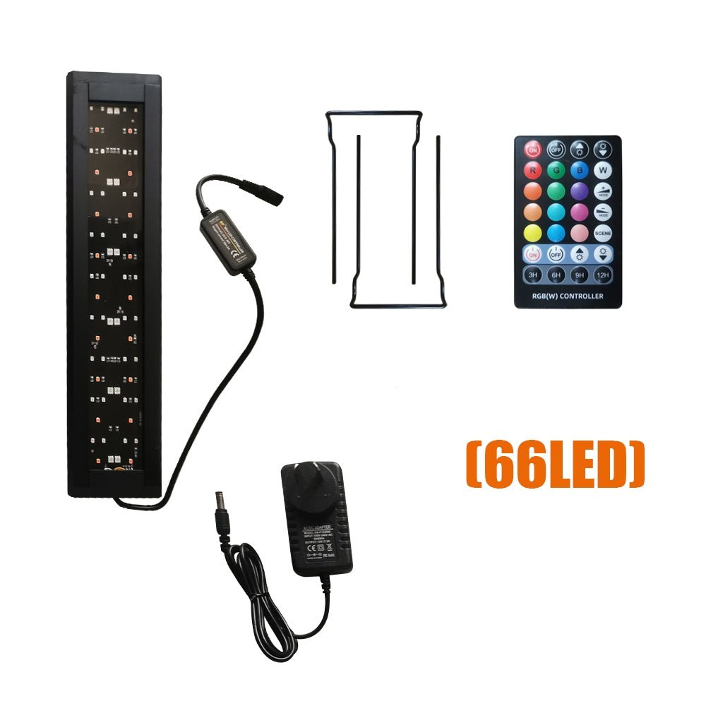DSZ | 66LED Full Spectrum Aquarium LED Light Lighting Aqua Plant Fish Tank Lamp | Cradle Coast Pet & Aquarium