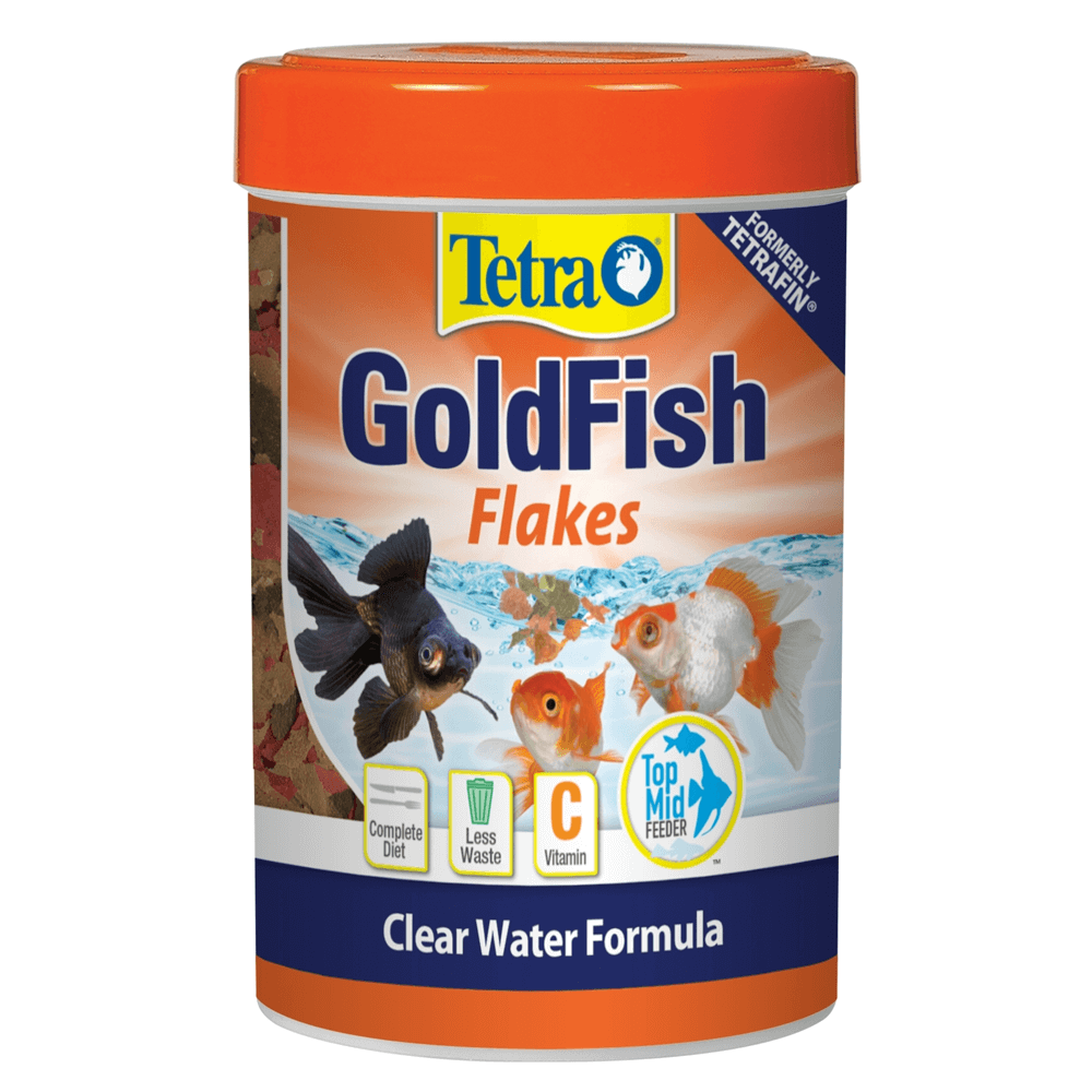 tetra goldfish flakes - cradle coast pet & aquarium