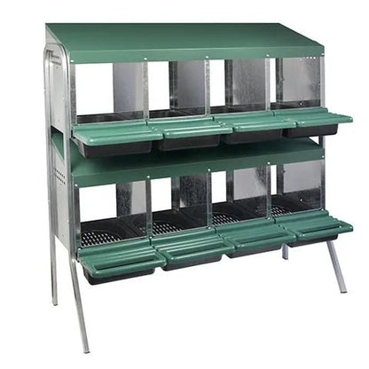 Bainbridge|8 Hole Battery Nest Box with Legs - Double Row|Cradle Coast Pet & Aquarium
