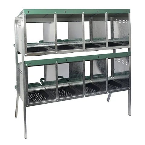 Bainbridge|8 Hole Battery Nest Box with Legs - Double Row|Cradle Coast Pet & Aquarium