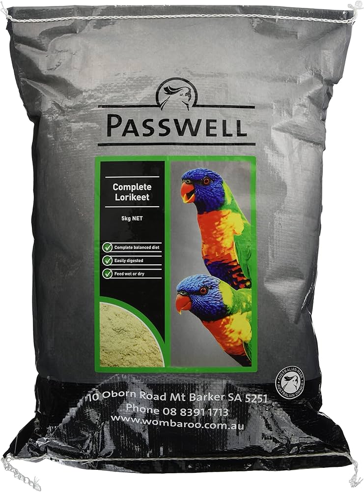 passwell complete lorikeet - cradle coast pet & aquarium