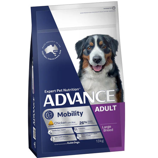 advance adult mobility large breed dry dog food