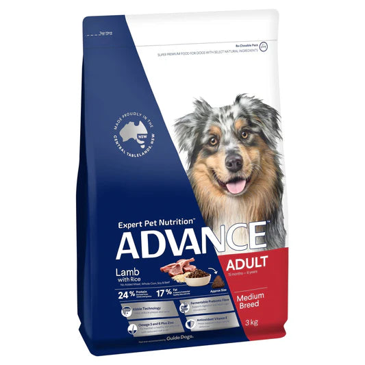 advance adult medium breed lamb dry dog food