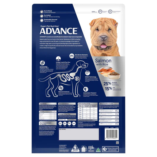 advance adult all breed sensitive skin & digestion dry dog food