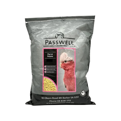 Passwell Parrot Pellets - Cradle Coast Pet & Aquarium