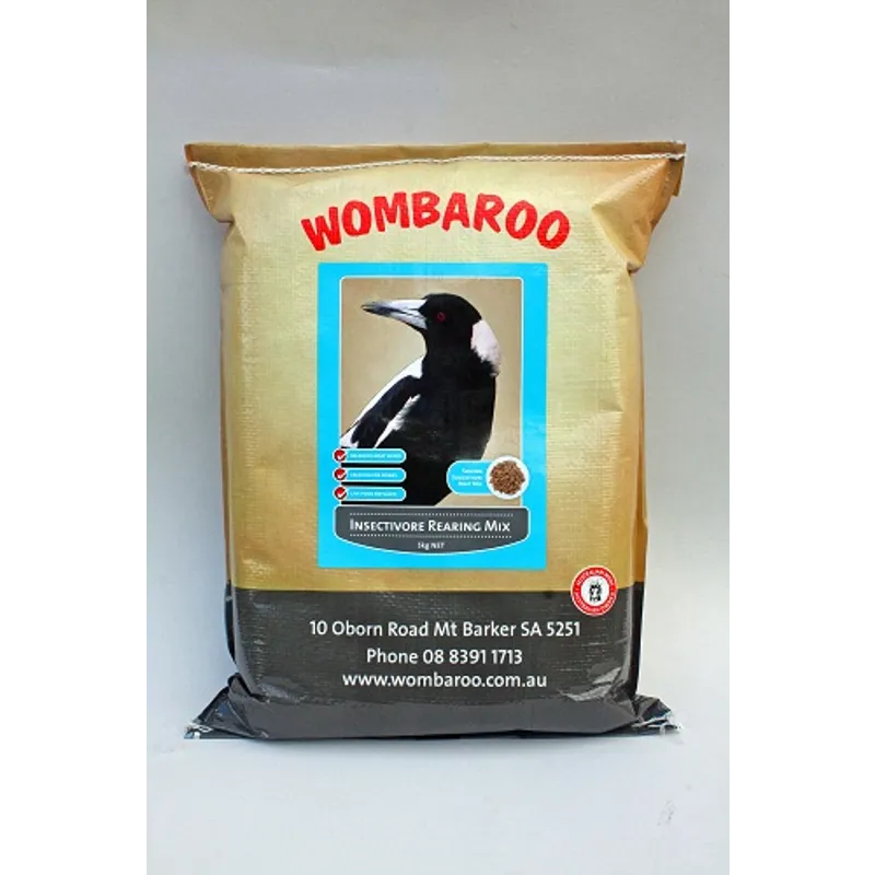 wombaroo - insectivore rearing mix - cradle coast pet & aquarium